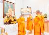 วัดพระธรรมกายแคลิฟอร์เนีย จัดพิธีถวายคิลานเภสัช เนื่องในวันธรรมชัย