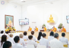 วัดพระธรรมกายแคลิฟอร์เนีย จัดพิธีถวายคิลานเภสัช เนื่องในวันธรรมชัย