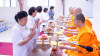 วัดพระธรรมกายซีแอตเติล จัดพิธีถวายกองบุญปัญญาบารมี