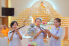 วัดพระธรรมกายคานากาว่า จัดพิธีบูชาข้าวพระ และวันครูผู้ค้นพบวิชชาธรรมกาย
