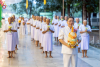 วัดพระธรรมกาย จัดพิธีบรรพชา รุ่นบูชาธรรม 108 ปี วันครูผู้ค้นพบวิชชาธรรมกาย