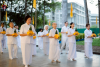 วัดพระธรรมกาย จัดพิธีบรรพชา รุ่นบูชาธรรม 108 ปี วันครูผู้ค้นพบวิชชาธรรมกาย