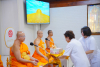 วัดพระธรรมกายชิคาโก จัดพิธีถวายกองบุญผ้าป่าบำรุงวัด