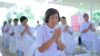 พิธีทอดผ้าป่าสร้างอาคารเรือนนอน ณ ศูนย์อบรมเยาวชนกาญจนบุรี โซนปฏิบัติธรรมริมน้ำ