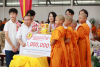 ปฐมผ้าป่า สถาปนาศูนย์ปฏิบัติธรรมเบญจธรรม ปทุมธานี และสร้างกุฏิสามเณร