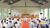 ศูนย์ปฏิบัติธรรมแก้วกลางนา จัดพิธีทอดกฐินเพื่อสร้างสุขพิมาน