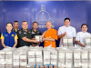 วัดพระธรรมกาย มอบอาหารสนับสนุนการจัดกิจกรรม ของ บก.ต ชด.ภาค 1