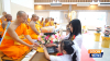 ศูนย์ปฏิบัติธรรมพนมสารคาม จัดพิธีทอดกฐิน เพื่อปรับพื้นที่ลานธรรม องค์พระเจดีย์ เพื่อสร้างสันติภาพโลก