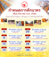 โครงการตักบาตรพระ 2 ล้านรูป เดือนธันวาคม 2568