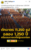 สื่อมวลชนเสนอข่าวงานบุญ ศรัทธายิ่งใหญ่! เมืองคอน ตักบาตร 11,250 รูป ฉลอง 1,250 ปี ศรีธรรมราชเจดีย์สู่มรดกโลก