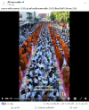 สื่อมวลชนไทยเสนอข่าวงานบุญ ตักบาตรมหากุศลพระสงฆ์ 10,000 รูป สมโภชเมืองโคราช 558 ปี