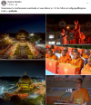 สื่อมวลชนเสนอข่าวงานบุญ วัดพระธรรมกายร่วมกับพุทธสภาอินเดีย จัดมหาสังฆทาน 135 รูป รำลึกผู้นำฟื้นฟูพุทธศาสนา