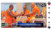 สื่อมวลชนเสนอข่าวงานบุญ วัดพระธรรมกายจัดใหญ่มุทิตาเปรียญธรรม 9 ประโยคมอบโล่ทุนการศึกษาสำนักเรียนบาลีดีเด่นวันสมาธิโลก