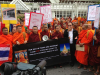 Buddhists showed the power of peace in front of the UN Building