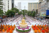 The Photo Collection of the Morning Alms Round to 10,000 Monks at Silom