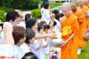 วัดพระธรรมกายบูโรสจัดพิธีบรรพชาสามเณรรุ่นที่ 9 