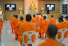 ศูนย์ปฏิบัติธรรมพนมสารคาม จัดปฏิบัติธรรมประจำสัปดาห์โครงการหมู่บ้านรักษาศีล 5