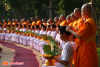 The 2554 B.E. Nationwide Rain Retreat Ordination Program of 100,000 Monks