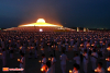 The schedule of Vesak Day 2011