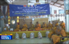 The ceremony of offering rice and dried food to Panare district in Pattani province