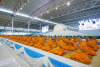 วัดพระธรรมกาย จัดพิธีถวายประทีปโคมไฟ