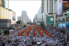 The Photo Collection of the Morning Alms Round in front of Terminal 21 Shopping Mall on July 7th, 2012