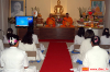 The gallery of the First Sunday Ceremony of Offering alms to the Lord Buddha at Buddha Heilbronn Temple in Germany