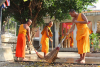 พระธรรมทายาทโครงการบวชพระแสนรูปเข้าพรรษาฟื้นฟูวัดหลังน้ำลดที่อยุธยา