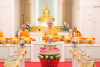 วัดพระธรรมกายบอสตัน จัดพิธีบูชาข้าวพระ