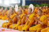 Monks blessed H.M. the King since the king's 84th Birthday Anniversary