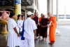 พระภิกษุชาวเมียนมา เยี่ยมชมวัดพระธรรมกาย