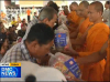 Dhammakaya Foundation helped the flood victims in Ayutthaya province