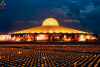 วัดพระธรรมกาย จัดพิธีจุดวิสาขประทีปถวายเป็นพุทธบูชา