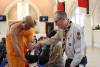 ลูกเสือชาวท้องถิ่นศึกษาพระพุทธศาสนา ณ วัดพระธรรมกายแมนเชสเตอร์ 