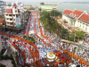 The Morning Alms Round in Samut Prakarn