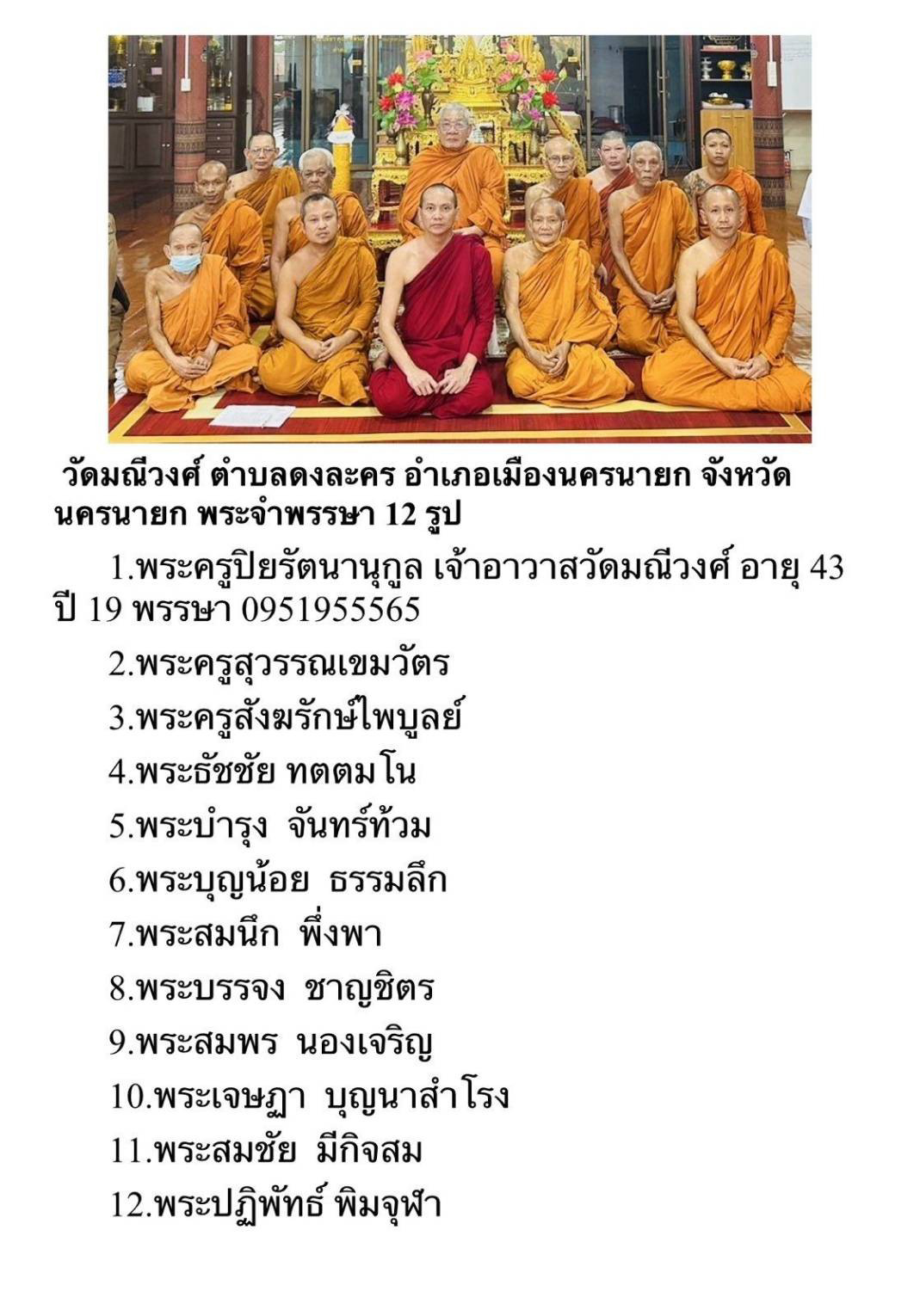 วัดมณีวงค์