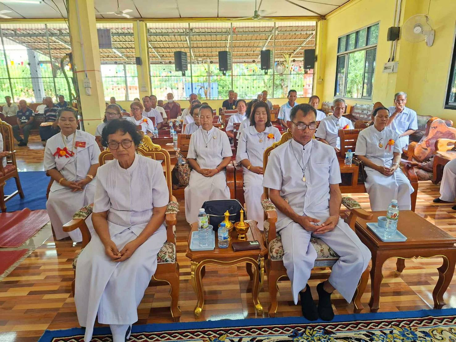 ภาพร่วมพิธีกรรมวัดหนองตาเรียม