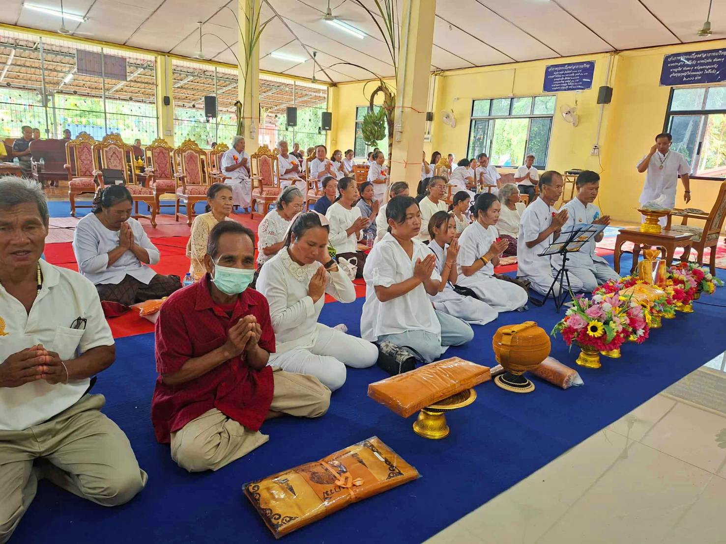 ภาพร่วมพิธีกรรมวัดหนองตาเรียม