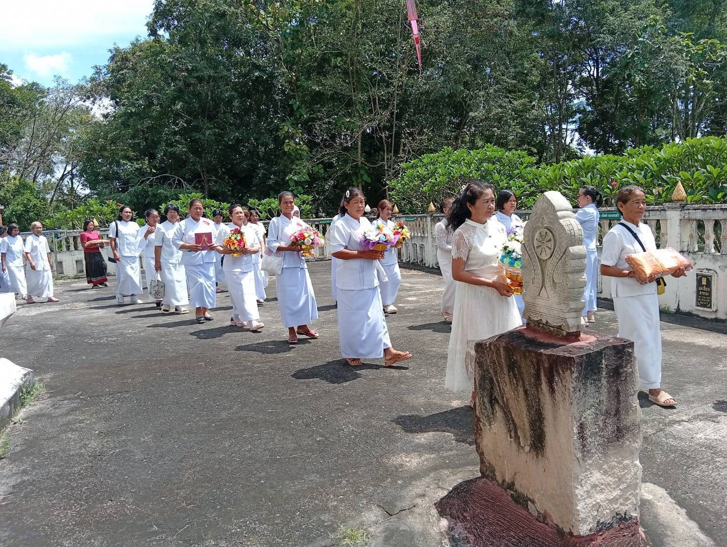 ภาพร่วมพิธีกรรมวัดโสภณวนาราม