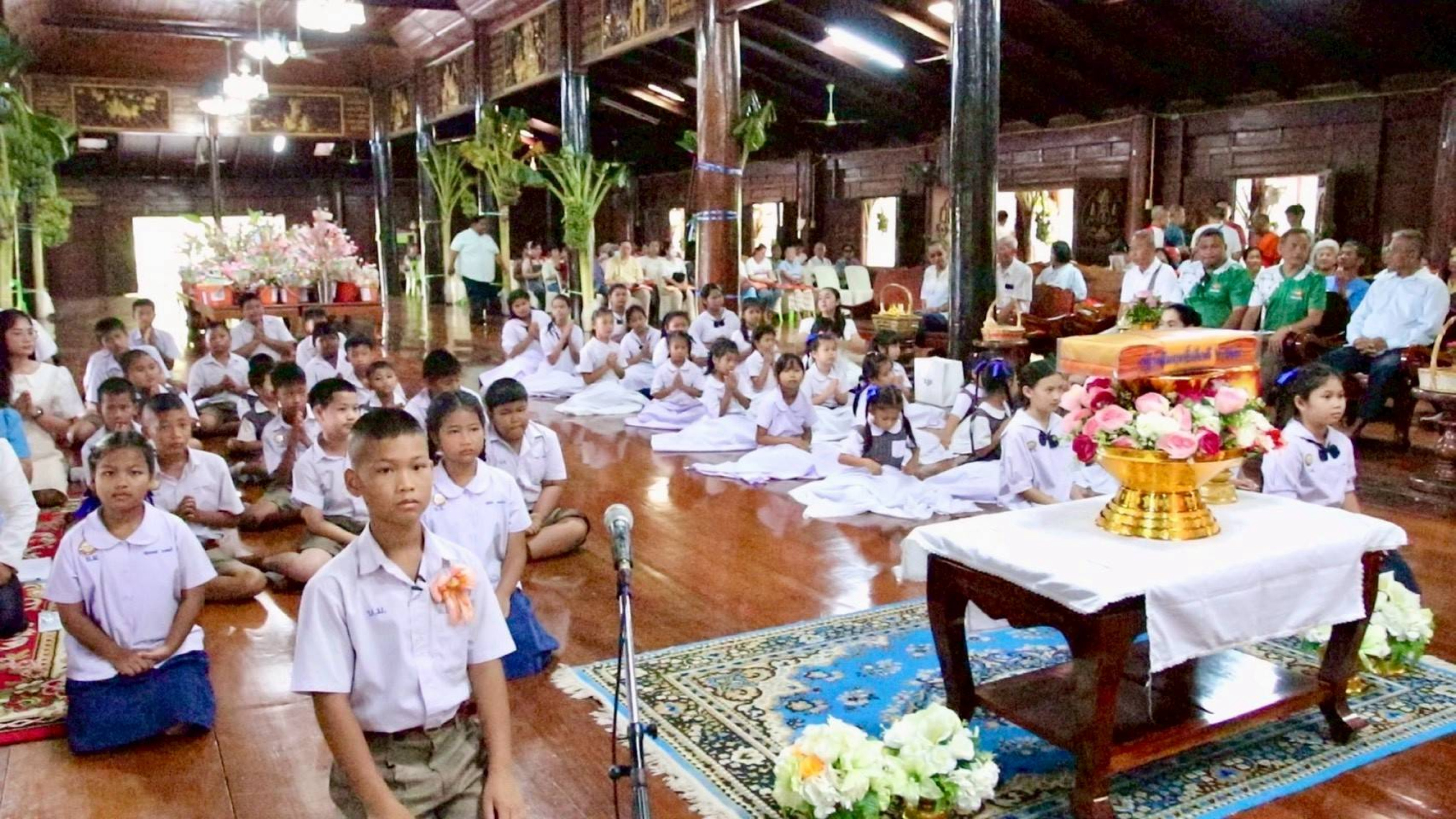 ภาพร่วมพิธีกรรมวัดบ้านใหม่สิริวัฒนาราม