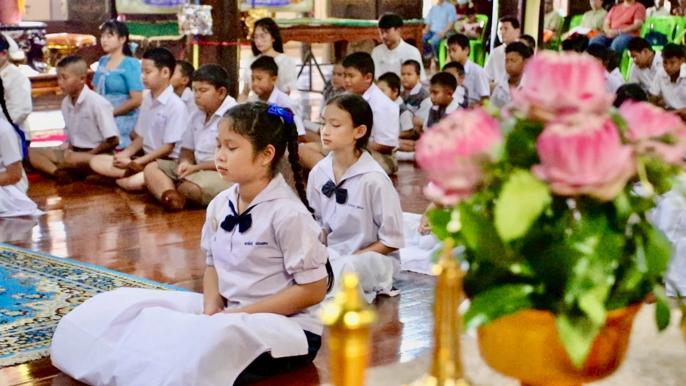 ภาพร่วมพิธีกรรมวัดบ้านใหม่สิริวัฒนาราม