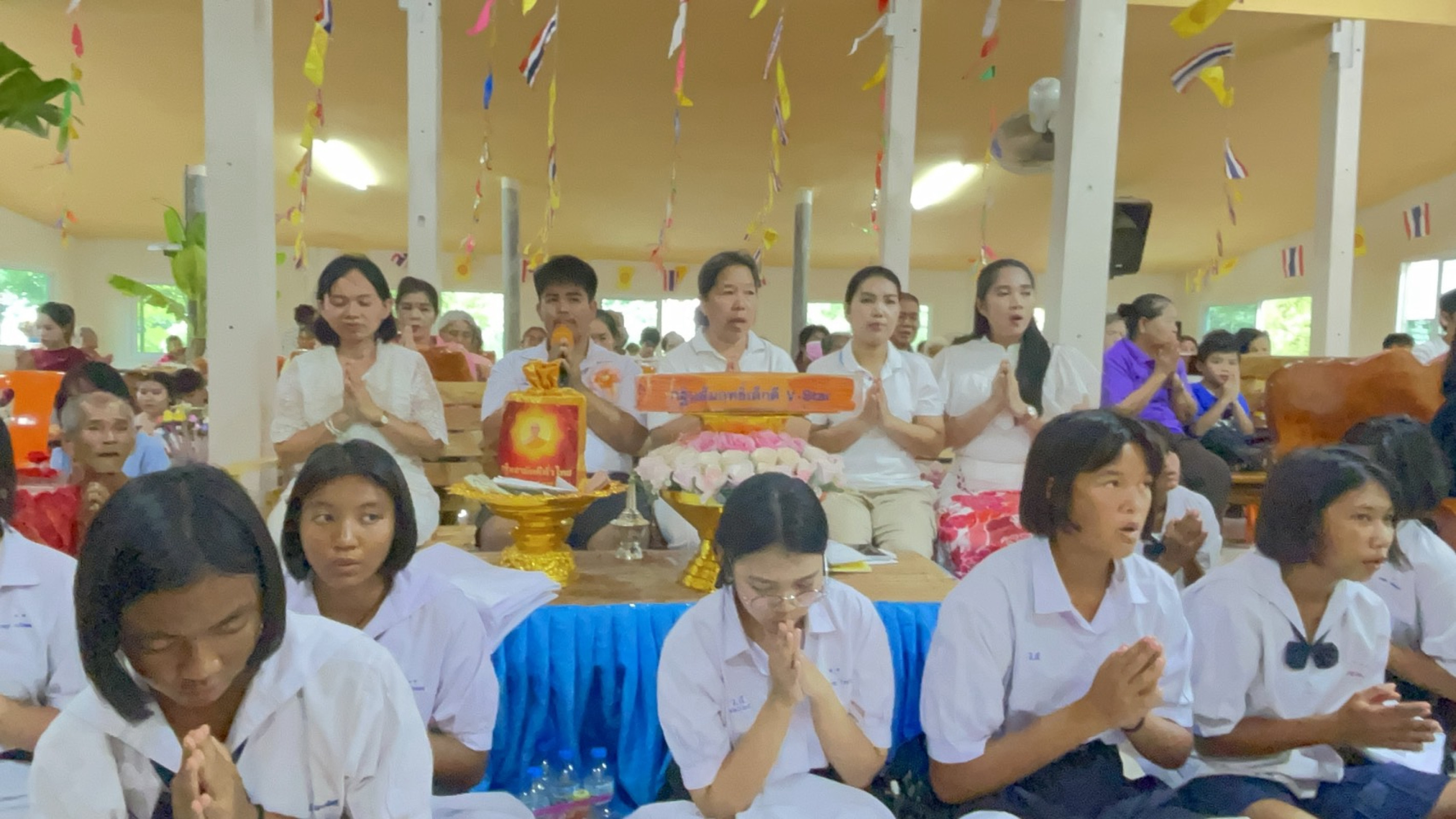 ภาพกล่าวคำถวายกฐินวัดจันทราราม