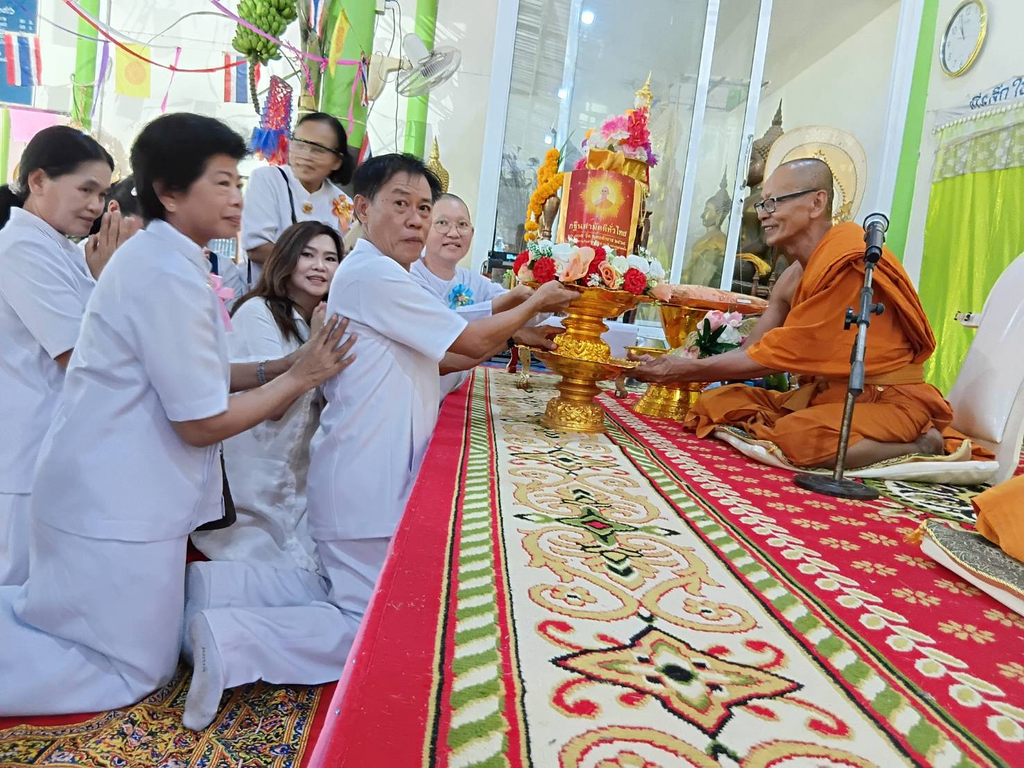ภาพร่วมพิธีกรรมวัดเขาโพธิ์งาม