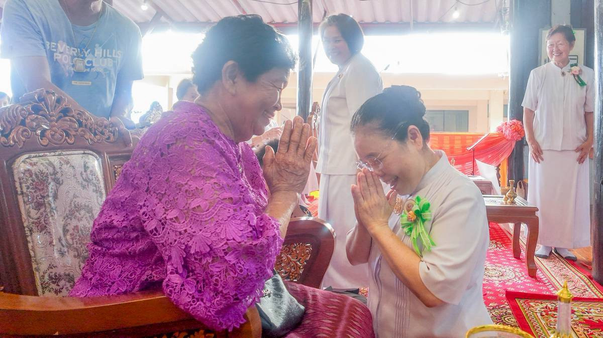 ภาพร่วมพิธีกรรมวัดบัวสุวรรณประดิษฐ์