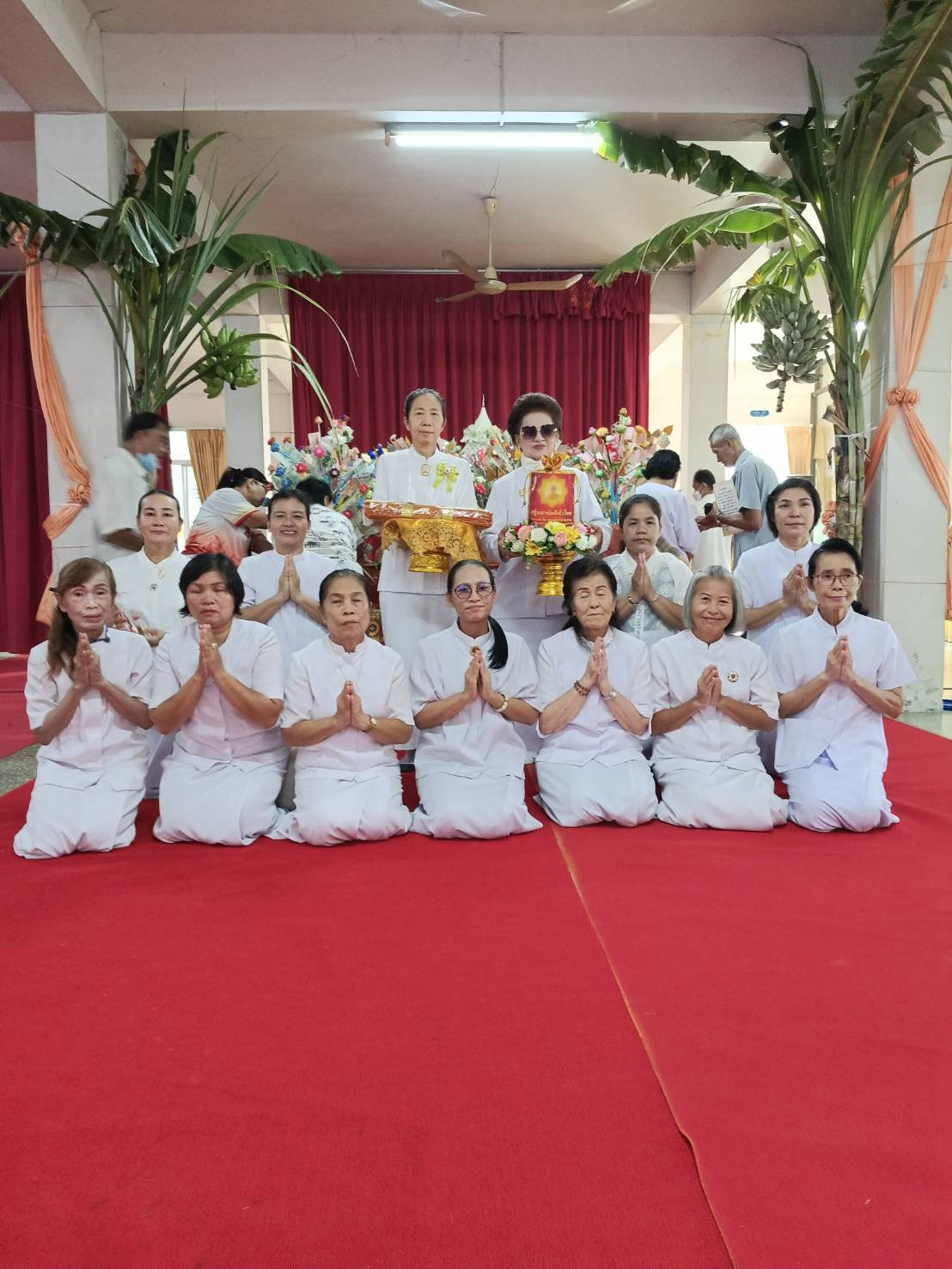 ภาพร่วมพิธีกรรมวัดเพิ่มทาน