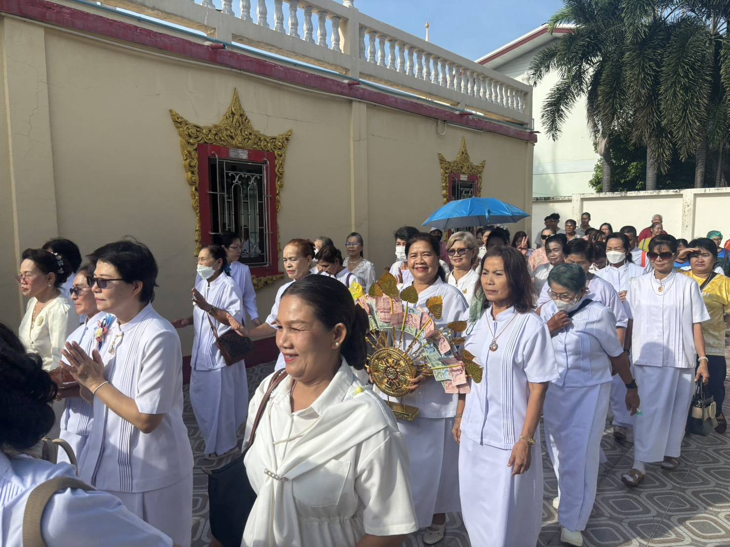 ภาพร่วมพิธีกรรมวัดบางขัน