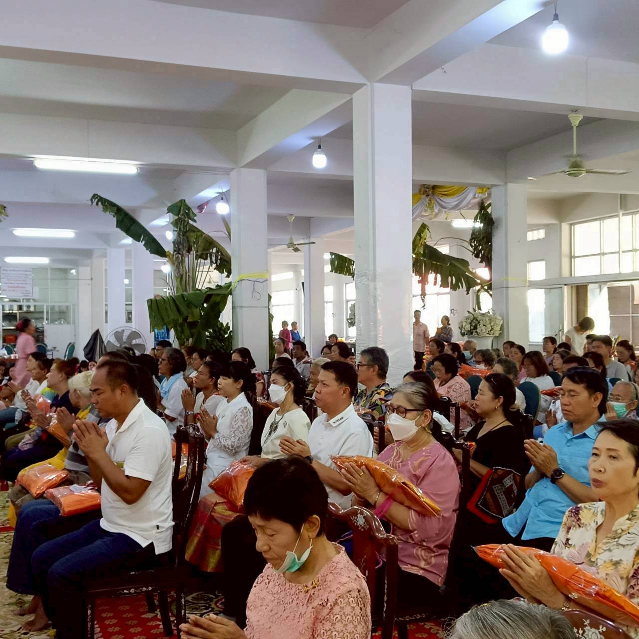 ภาพร่วมพิธีกรรมวัดบึงบาประภาสะวัต