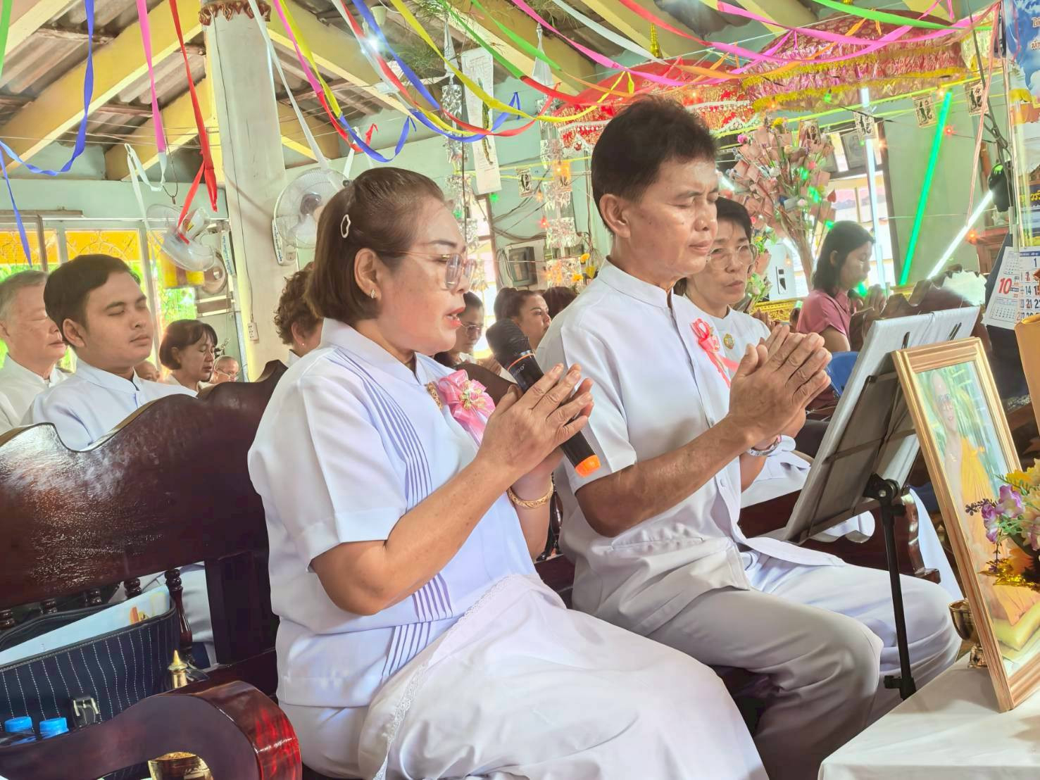 ภาพกล่าวคำถวายกฐินวัดสุขารมย์