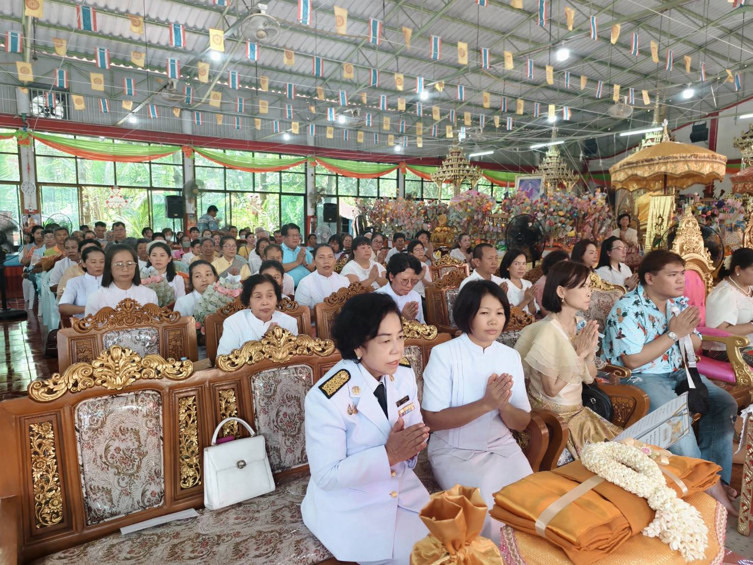 ภาพร่วมพิธีกรรมวัดโสภณาราม