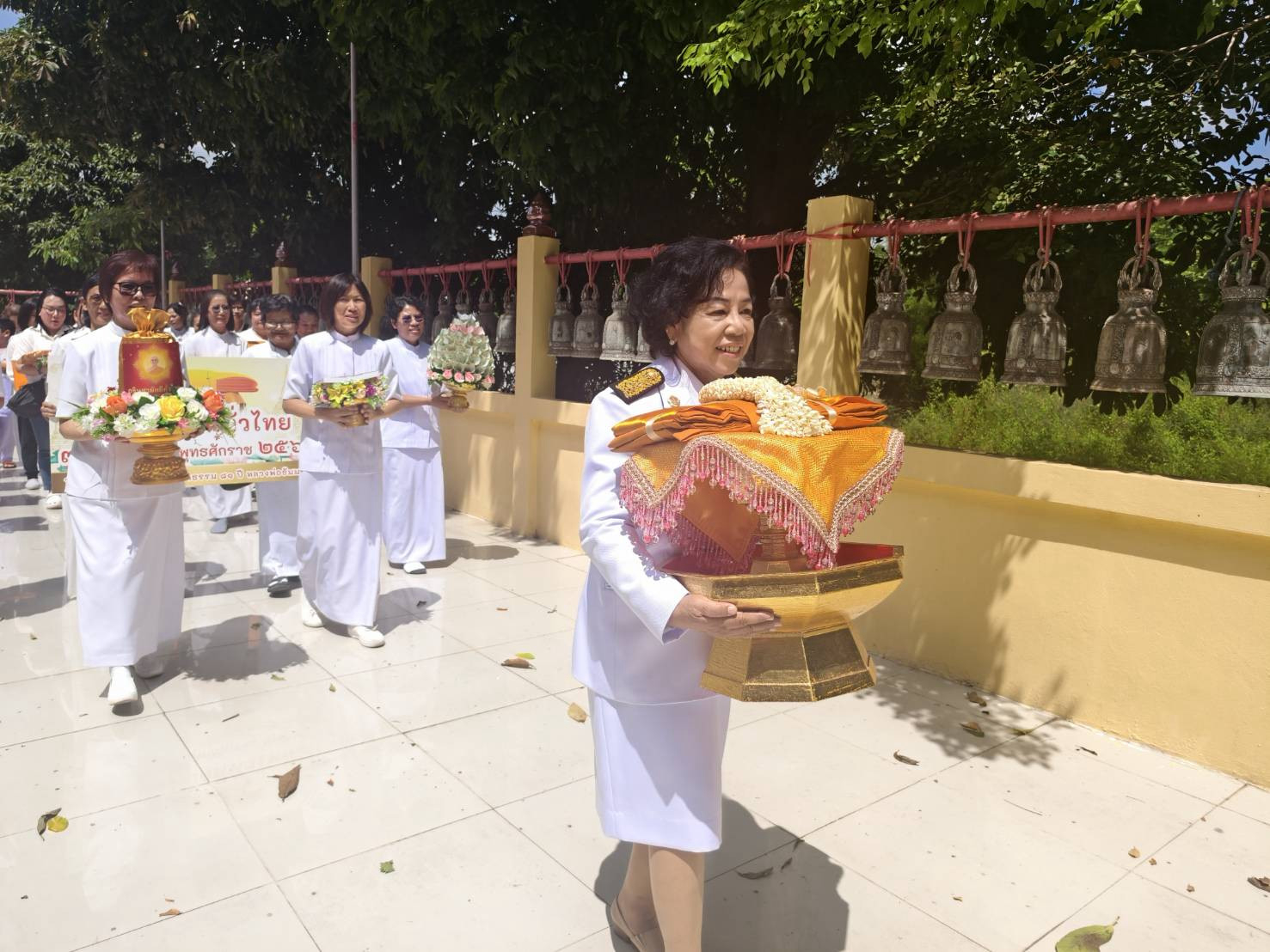 ภาพร่วมพิธีกรรมวัดโสภณาราม